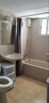 The old bathroom