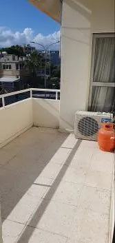 The balcony before