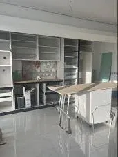 Kitchen shelving taking shape