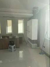 New floor tiles laid